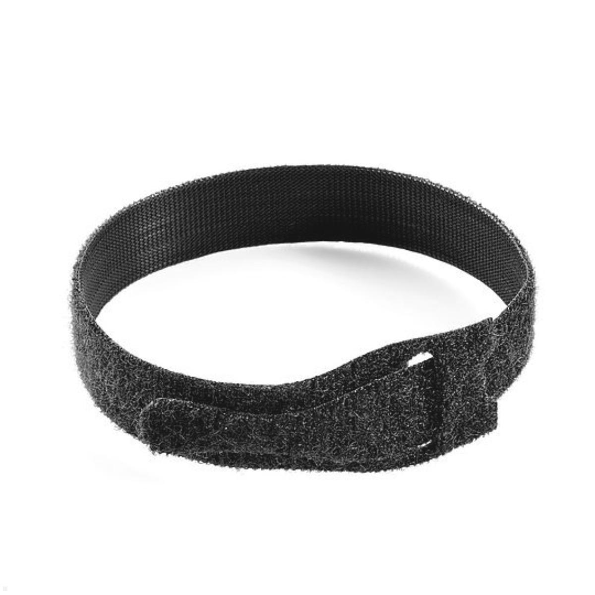 Kabelbinder mit Klettverschluss 851+0008+001, Novus, schwarz Kabelbinder mit Klettverschluss 851+0008+001, Novus, schwarz