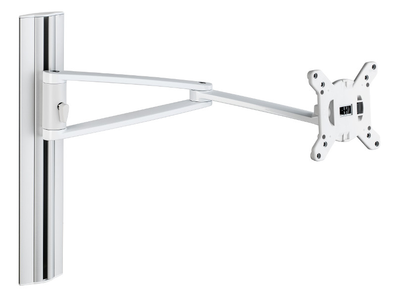 Novus MY one plus W Monitorarm mit Wandhalterung 910+2081+000 weiß