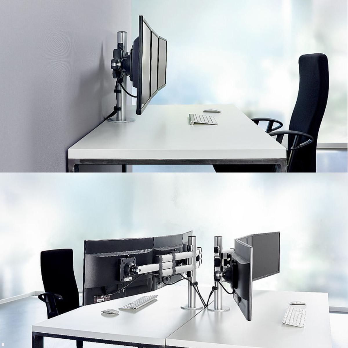 Novus Mehrplatzset TSS Trio Monitor Tischhalterung für 3 Monitore (220+0300+000) Anwendung Büro / Home Office Novus Mehrplatzset TSS Trio Monitor Tischhalterung für 3 Monitore (220+0300+000) Anwendung Büro / Home Office