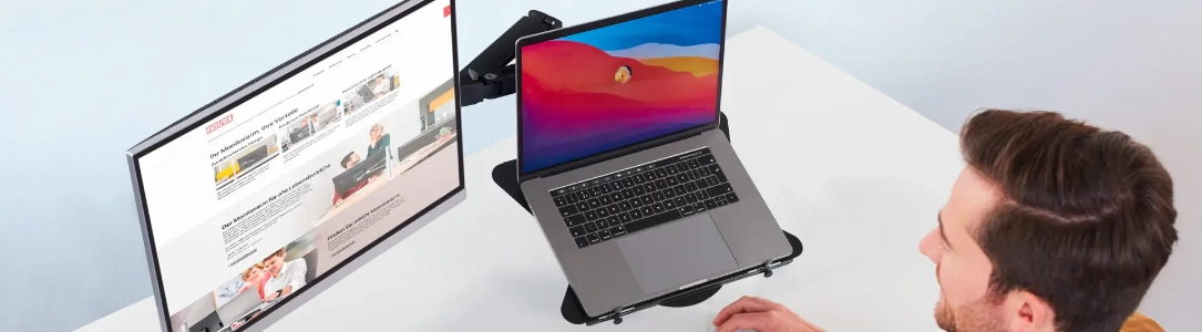 Notebookhalter Arbeitsplatzorganisation Anwendung Notebookhalter Arbeitsplatzorganisation Anwendung