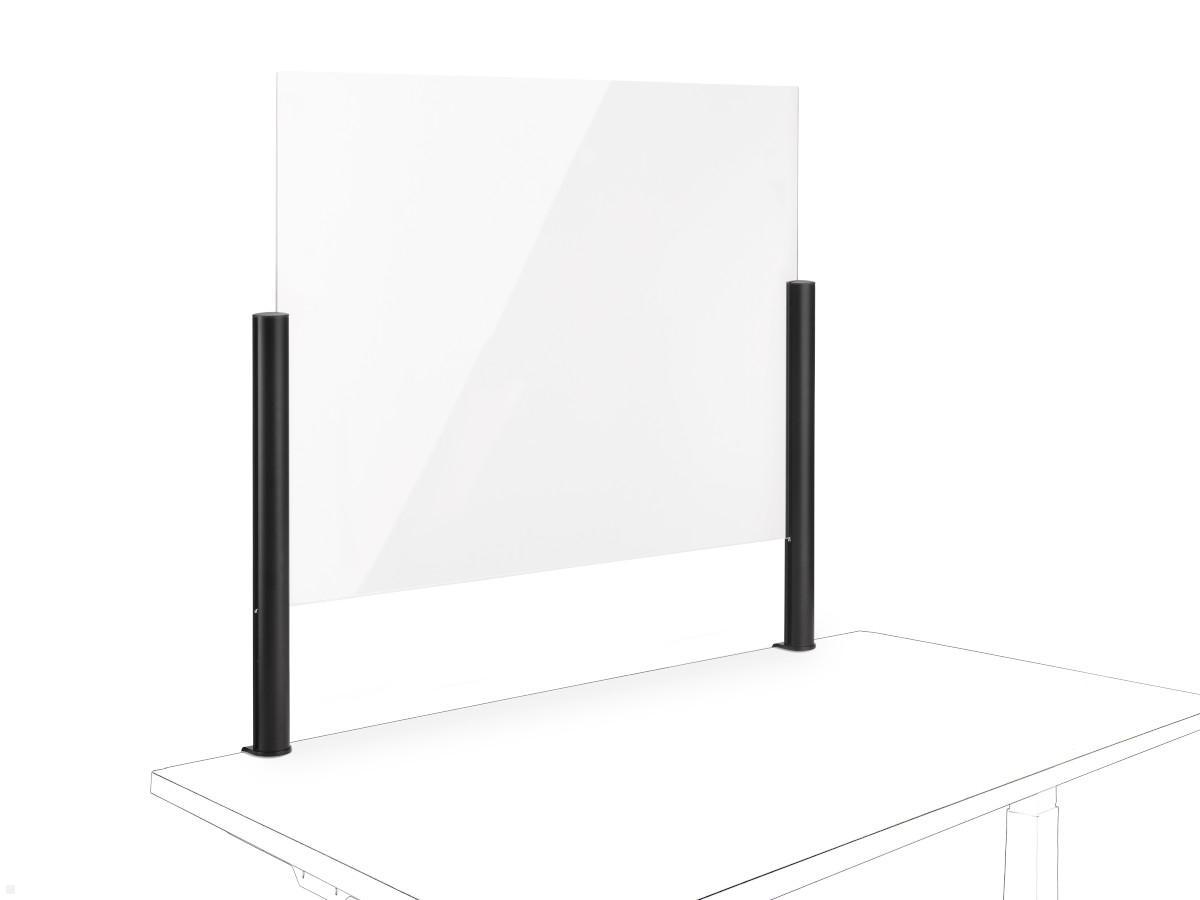 Novus POS Protect Trennwand Klemme 100x75 cm (854+0415+000), anthrazit