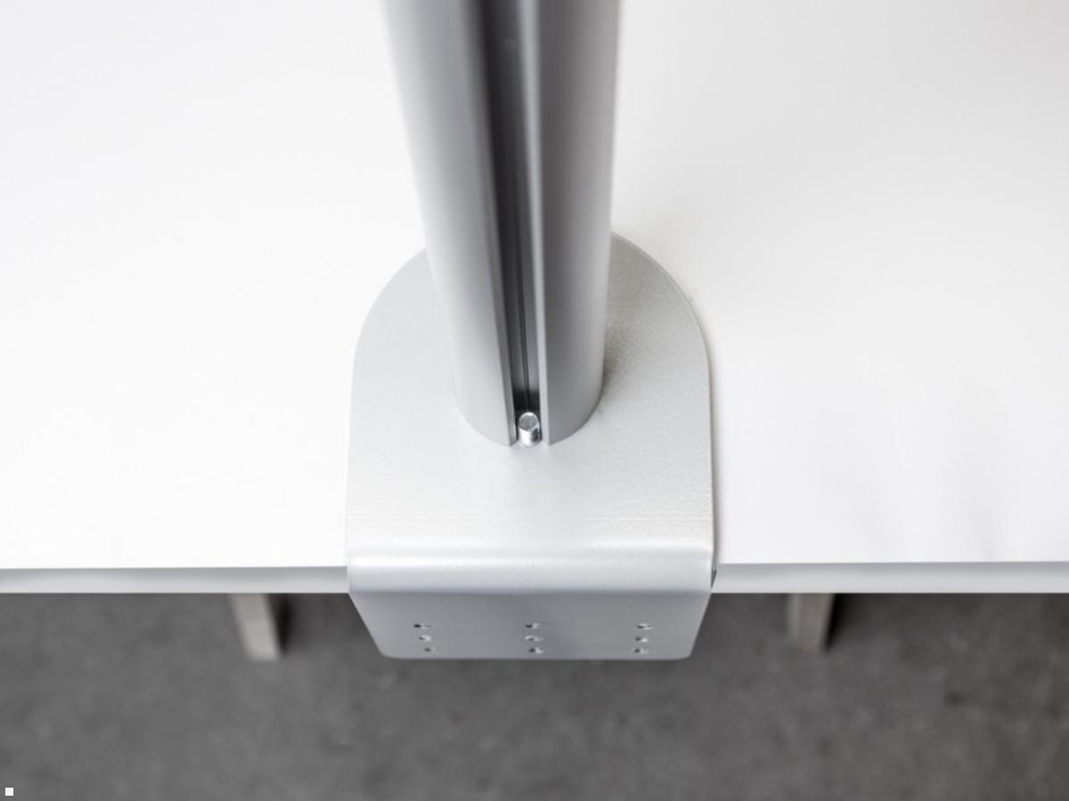 Novus Dual Monitorhalter TSS Säule 845 Tischklemme mit Tragschlitten, Tischklemme Dorn Novus Dual Monitorhalter TSS Säule 845 Tischklemme mit Tragschlitten, Tischklemme Dorn