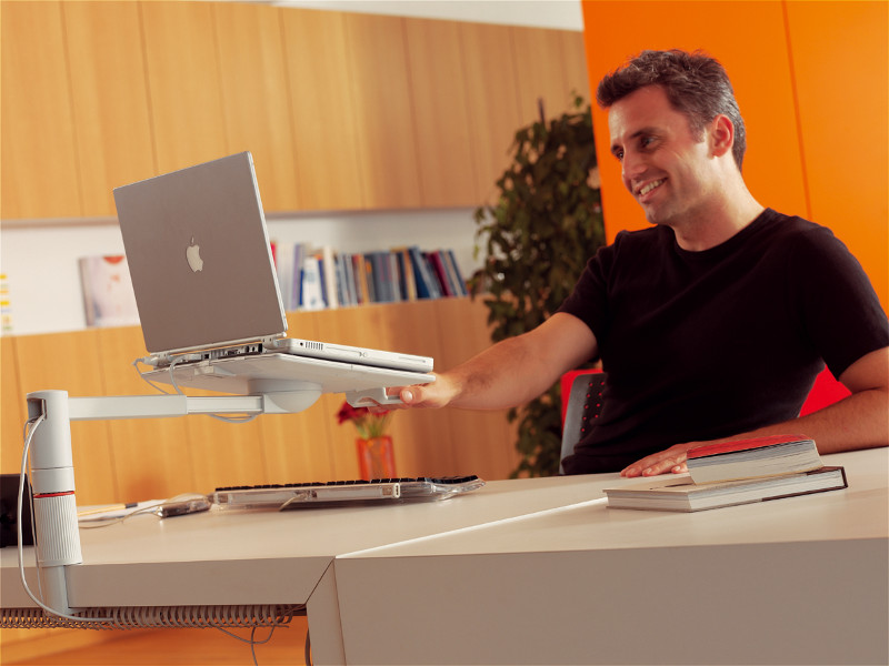 Novus ScopeMaster Telefonhalterung silber/anthrazit (714+0009+000) Anwendungsbeispiel Novus ScopeMaster Telefonhalterung silber/anthrazit (714+0009+000) Anwendungsbeispiel