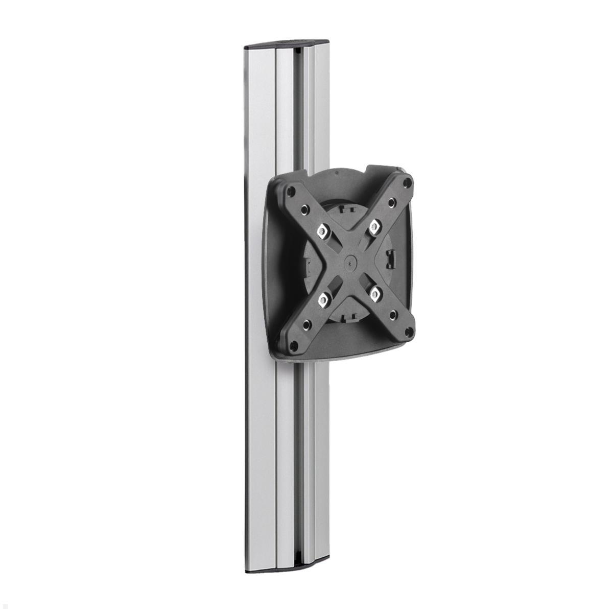 Novus MY one SW Monitorhalter für Slatwall, silber (910+1079+000) Novus MY one SW Monitorhalter für Slatwall, silber (910+1079+000)