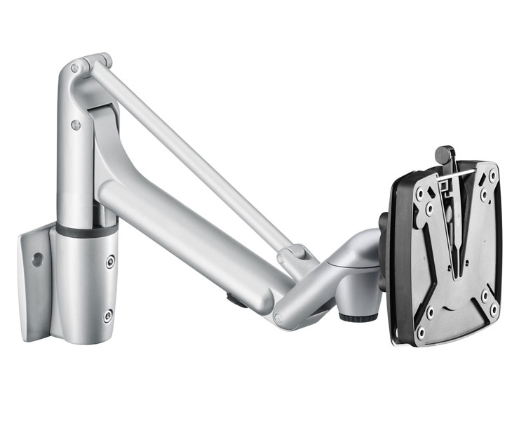 Novus LiftTEC Arm 1 Slatwall Halterung, silber