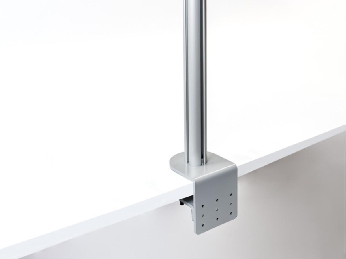 Novus Dual Monitorhalter TSS Säule 845 Tischklemme mit Tragschlitten, Tischklemme HD Novus Dual Monitorhalter TSS Säule 845 Tischklemme mit Tragschlitten, Tischklemme HD