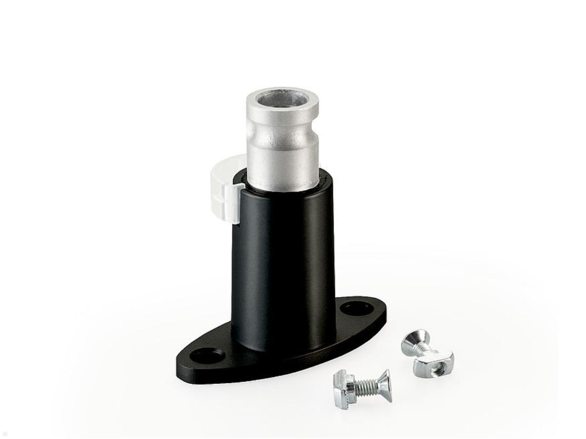 Novus Zubehör Systemschienen-Adapter für Clu Monitorarm, schwarz Novus Zubehör Systemschienen-Adapter für Clu Monitorarm, schwarz