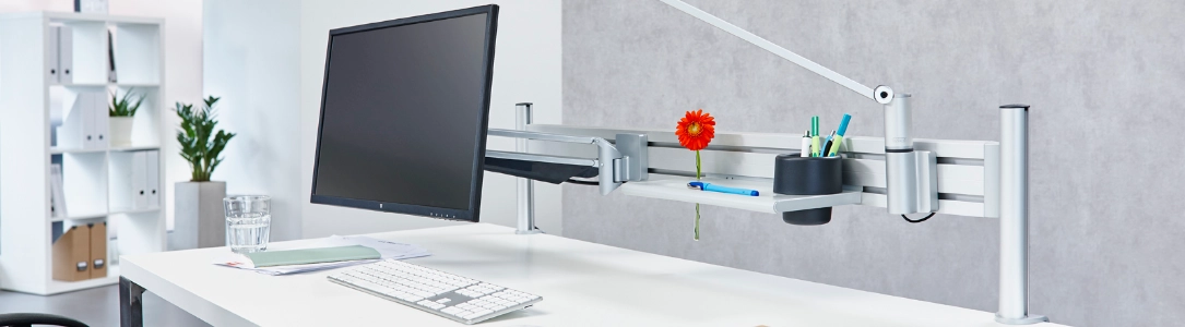 Wandhalter Schiene Novus, Anwendungsbeispiel Wandhalter Schiene Novus, Anwendungsbeispiel