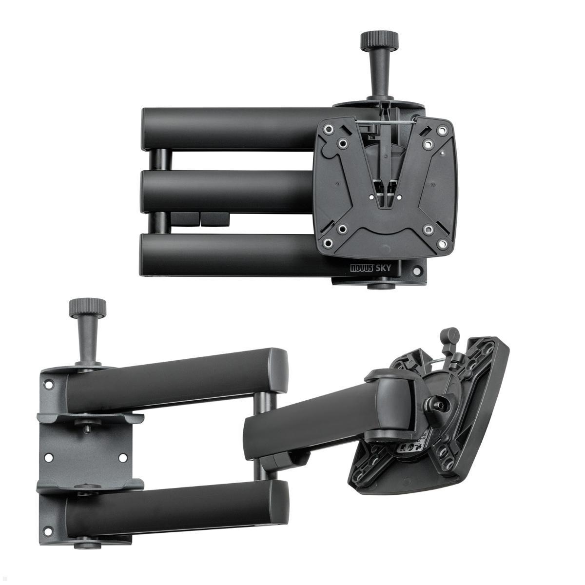 Novus SKY 10N TV Wandhalterung arretierbar 200mm, schwarz Novus SKY 10N TV Wandhalterung arretierbar 200mm, schwarz