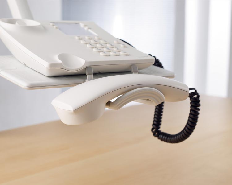 Novus TalkMaster Telefonhalterung anthrazit, Anwendung Novus TalkMaster Telefonhalterung anthrazit, Anwendung