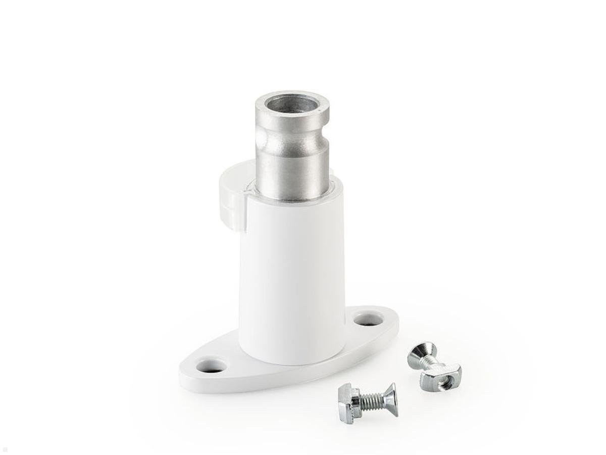Novus Zubehör Systemschienen-Adapter für Clu Monitorarm, weiß Novus Zubehör Systemschienen-Adapter für Clu Monitorarm, weiß