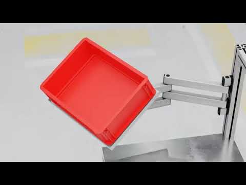 Novus TFC Tragschlitten Monitorhalter für Alu-Profil mit Quick Release (969+0039+000)