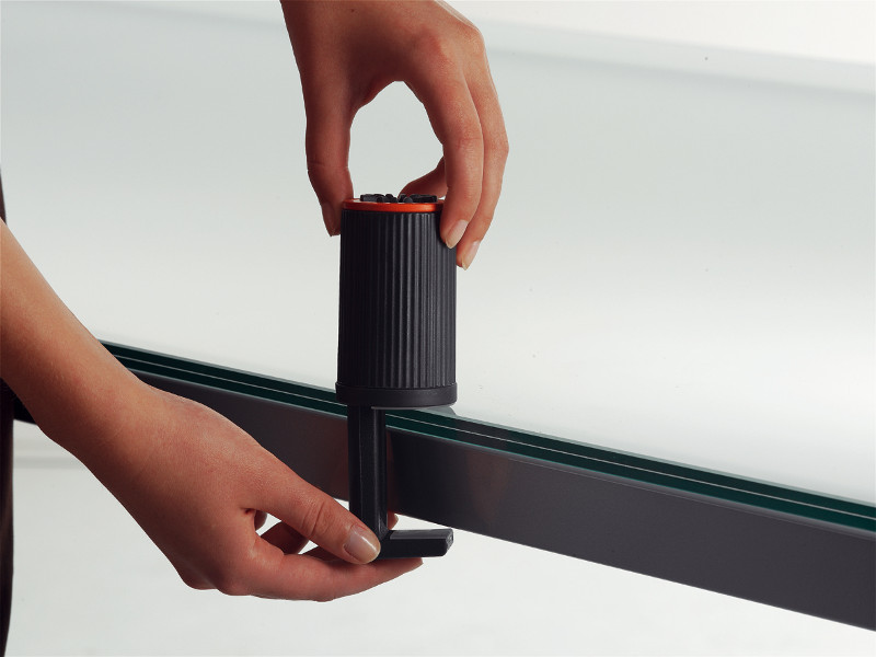 Braccio Portatelefono Novus ScopeMaster - Grigio Chiaro, Orientabile